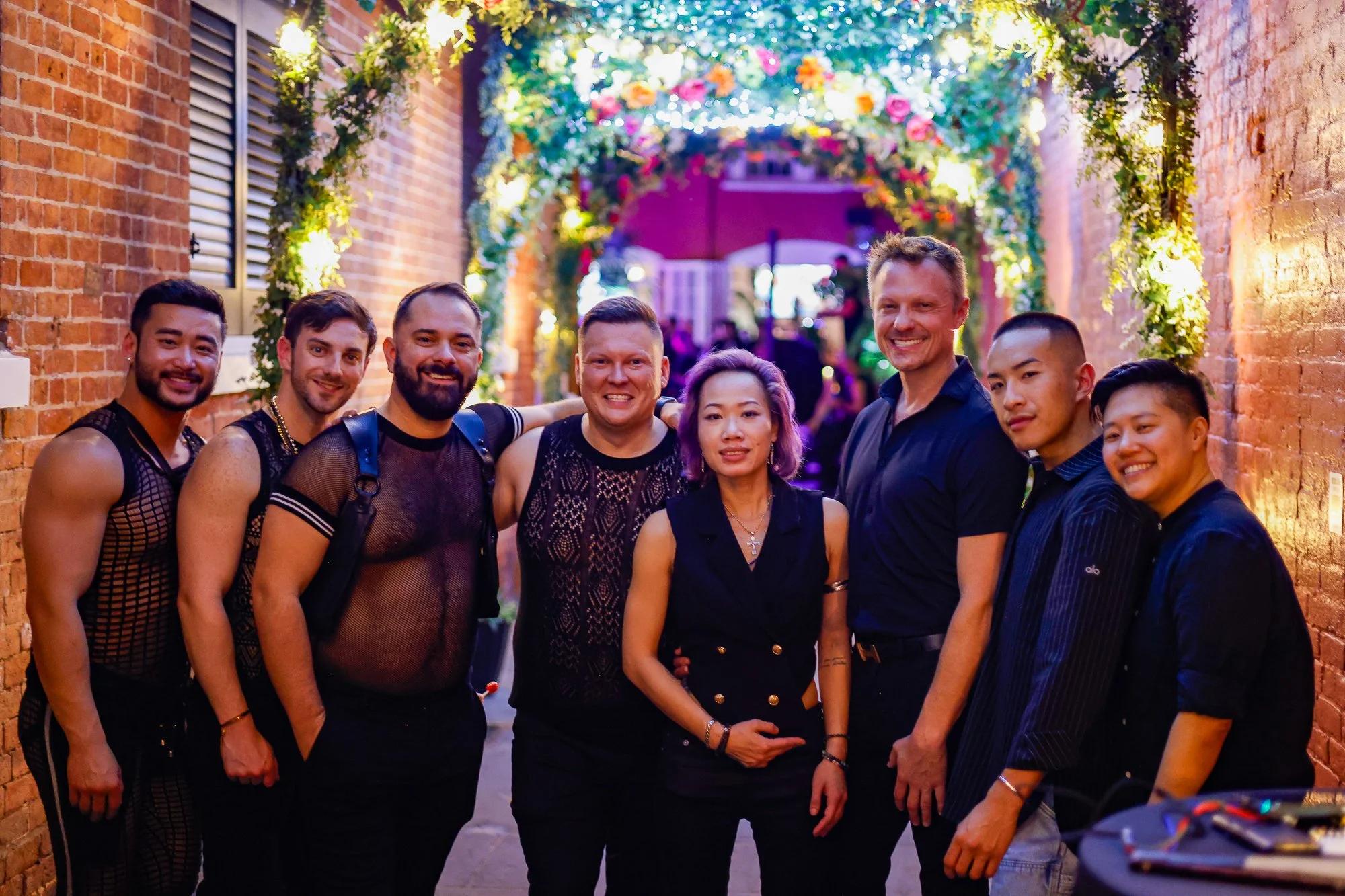 Lynx Noir community members gathered in New Orleans